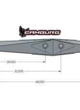 Camburg 48" Race Series Lower Links (Pair)                                     - CAM-020027 - Image 3