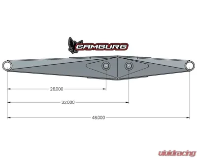Camburg 48" Race Series Lower Links (Pair) - CAM-020027
