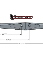 Camburg 60" Race Series Lower Links (Pair)                                     - CAM-020028 - Image 3