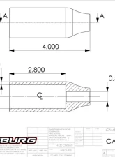 Camburg 1.5" Single Taper 4130 Billet Shock Mounts (Pair)                                     - CAM-040013 - Image 3