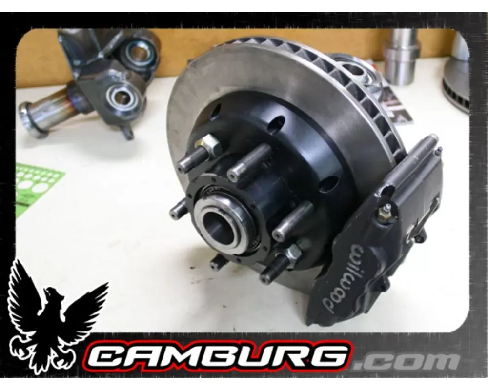 Camburg I-beam Race Spindle & 2.0 Front Hub Upgrade Kit Ford Ranger 2wd 1989-1997 - CAM-110094