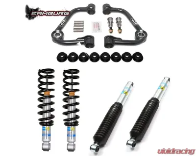 Camburg Uni Cap UCA Bilstein 6112 Performance Kit Ford F-150 4wd 2009-2013 - CAM-110161-UC