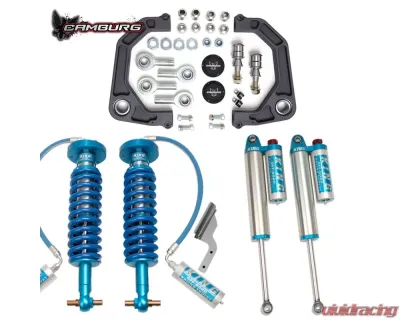 Camburg Billet UCA King 2.5 Performance Kit w/ Adj Ford F-150 2wd 2021-2024 - CAM-110222-K