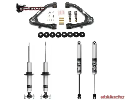 Camburg Uni UCA Fox 2.0 Performance S/R Kit Chevrolet | GMC 1500 2wd/4wd 2019-2024 - CAM-210093-U