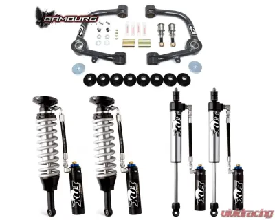 Camburg Uni Cap UCA Fox 2.5 Factory Dsc Kit Toyota Tacoma Pre/4wd 2005-2022 - CAM-310109-UC