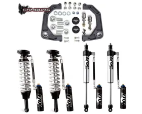 Camburg Billet UCA Fox 2.5 Factory Dsc Kit Toyota Tacoma Pre/4wd 2005-2022