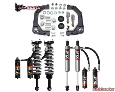 Camburg Billet UCA Fox 2.5 Performance Elite Kit Toyota Tacoma 2005-2022 - CAM-310191-K