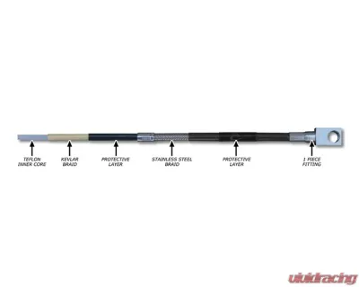Camburg 15"L Front Brake Line Kit Toyota Tundra 2007-2021 - CAM-330028