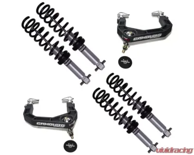 Camburg Bilstein Billet Aluminum Upper Control Arms 6112 Performance Kit Ford Bronco 2-door 2021-2024 - CAM-110261-K