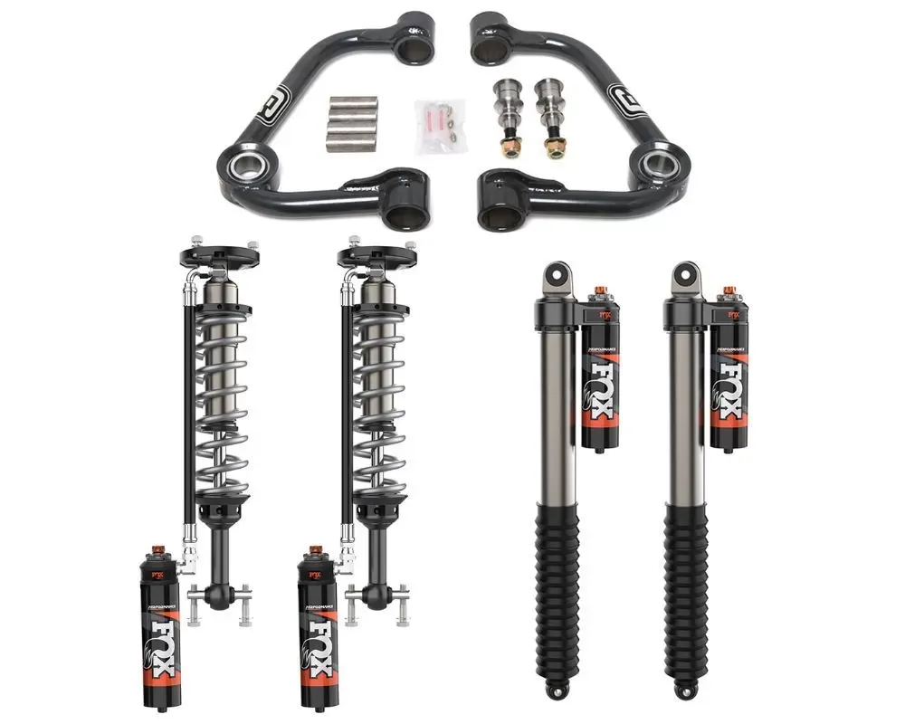 Camburg FOX 2.5 Billet Aluminum Upper Control Arms Performance Elite Kit Ford F-150 4WD 2021-2024 - CAM-110275-K