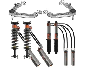 Camburg FOX 3.0 Billet Aluminum Upper Control Arms Factory DSC Performance Kit Chevrolet | GMC 1500 2WD | 4WD 2019-2023