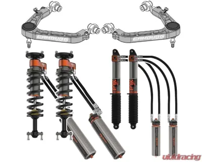 Camburg FOX 3.0 Billet Aluminum Upper Control Arms Factory DSC Performance Kit Chevrolet | GMC 1500 2WD | 4WD 2019-2023 - CAM-210107-K