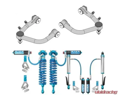 Camburg King 2.5 Performance Kit w/Adjustable UNI CAP Upper Control Arms Toyota Tundra 2WD | 4WD 2022-2024 - CAM-310202-UC