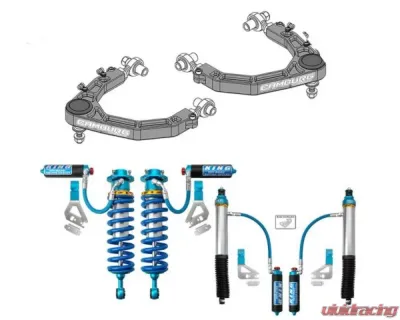 Camburg King 3.0 IBP Performance Kit w/Adjustable Billet Aluminum Upper Control Arms Toyota Tundra 2WD | 4WD 2022-2024 - CAM-310227-K