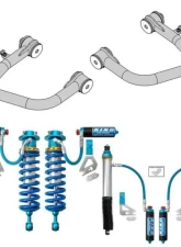 Camburg King 3.0 IBP Performance Kit w/Adjustable UNI CAP Upper Control Arms Toyota Tundra 2WD | 4WD 2022-2024                                     - CAM-310227-UC - Image 4