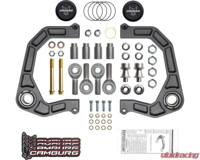 Camburg Engineering Gray Kinetik Series Suspension Control Arm Kit Ford Bronco 2021-2024 - CAM-110214-GRY