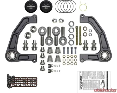 Camburg Engineering Gray Kinetik Series Suspension Control Arm Kit Ford Ranger 2019-2023 - CAM-110250-GRY