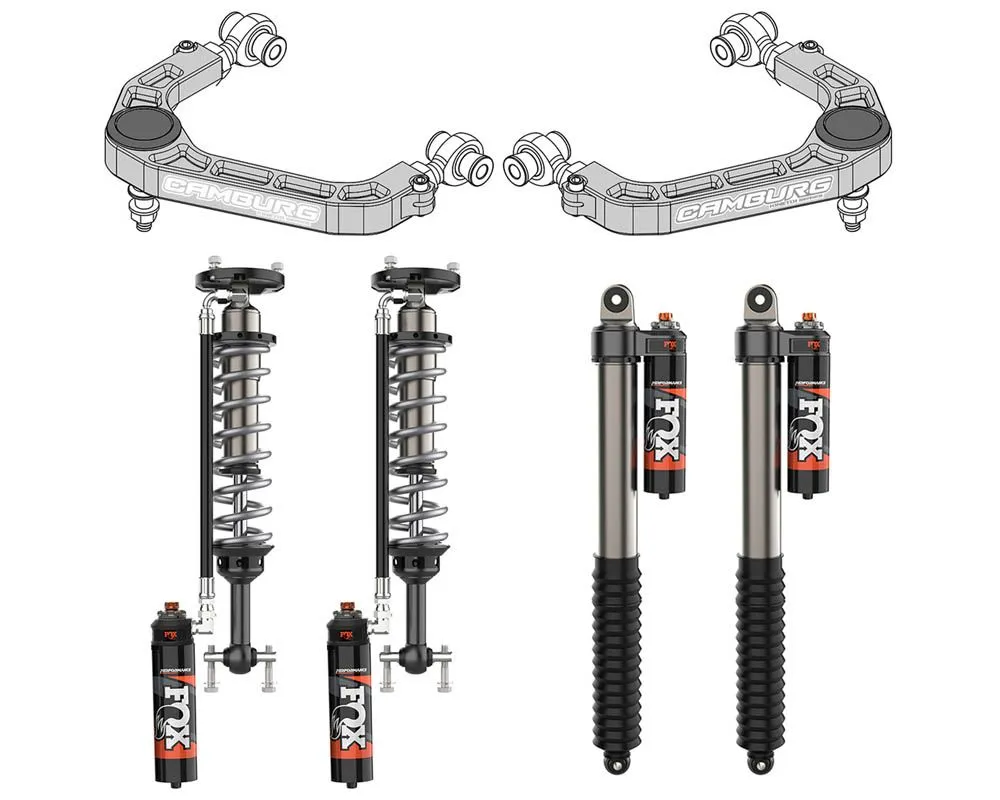 Camburg Engineering Fox 2.5 Elite Dsc Kinetik Series Suspension Lift Kit Ford F-150 2015-2020 - CAM-110283-K