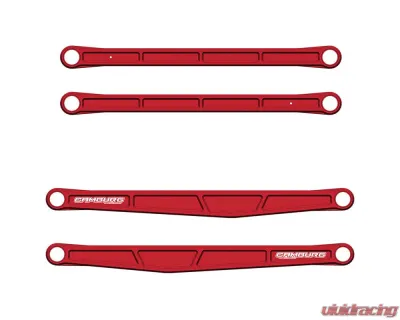 Camburg Engineering Red Kinetik Series Suspension Trailing Arm Kit Ford F-150 Raptor 2021-2023 - CAM-120033-RED