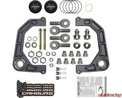 Camburg Engineering Gray Kinetik Series Suspension Control Arm Kit Lexus GX460|470|Toyota 4Runner|Tacoma|Hilux|FJ 2003-2024 - CAM-310184-GRY