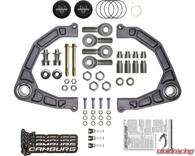 Camburg Engineering Gray Kinetik Series Suspension Control Arm Kit Toyota Tundra | Sequoia 2022-2024 - CAM-310189-GRY