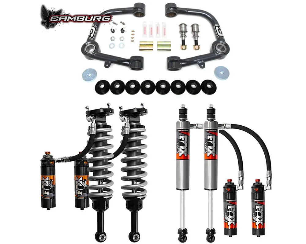 Camburg Engineering Fox 2.5 Performance Elite Dsc Camburg Series Suspension Lift Kit Toyota 4Runner | FJ Cruiser 2003-2024 - CAM-310240-U