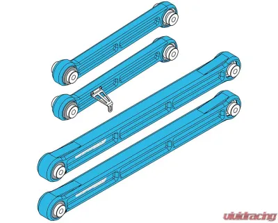 Camburg Engineering Blue Kinetik Series Suspension Trailing Arm Kit Toyota Tundra | Sequoia 2022-2024 - CAM-320029-BLU