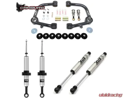 Camburg BJ UCA FOX 2.0 Performance S/R Kit Toyota Tacoma Pre/4wd 2005-2023 - CAM-310152-X