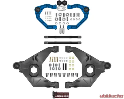 Camburg Trail Series Long Travel Kit w/ Axles (Billet XJ UCA) Ford Bronco 2021-2025 - CAM-110243-KX-BLU