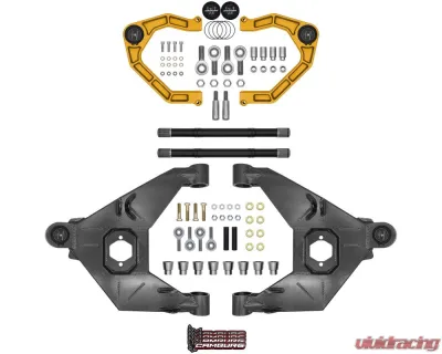Camburg Trail Series Long Travel Kit w/ Axles (Billet XJ UCA) Ford Bronco 2021-2025 - CAM-110243-KX-GLD