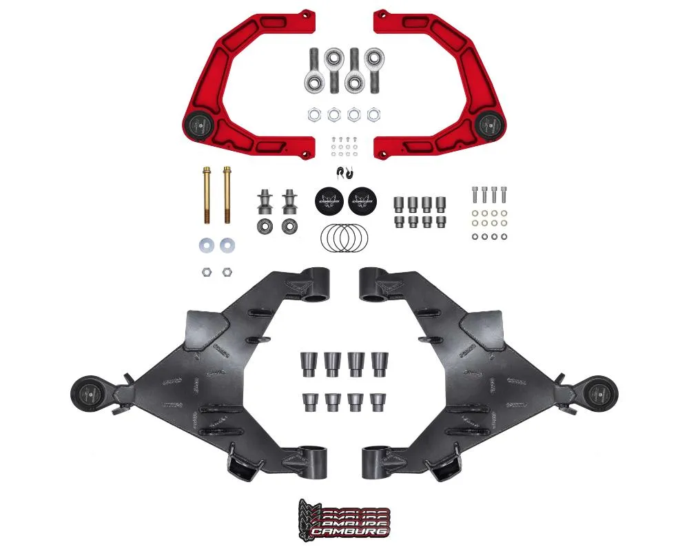 Camburg Trail Series Long Travel Kit Toyota Tundra 2022-2024 - CAM-310217-K-RED