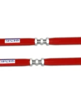 Spohn Bright Red 4130N Chrome Moly Tubular Adjustable Rear Lower Control Arms w/ Polyurethane Bushings GM F-Body Chevrolet | Pontiac 1982-2002                                     - 204-4130R - Image 2