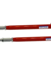 Spohn Bright Red 4130N Chrome Moly Tubular Adjustable Rear Lower Control Arms w/ Del-Sphere Pivot Joint/Poly Combo GM F-Body Chevrolet | Pontiac 1982-2002                                     - 207-4130R - Image 7