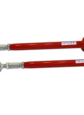 Spohn Bright Red 4130N Chrome Moly Tubular Adjustable Rear Lower Control Arms w/ Del-Sphere Pivot Joint/Poly Combo GM F-Body Chevrolet | Pontiac 1982-2002                                     - 207-4130R - Image 2