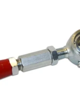Spohn Bright Red 4130N Chrome Moly Tubular Adjustable Rear Lower Control Arms w/ Del-Sphere Pivot Joint/Poly Combo GM F-Body Chevrolet | Pontiac 1982-2002                                     - 207-4130R - Image 4