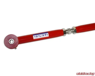 Spohn Bright Red 4130N Chrome Moly Tubular Adjustable Rear Lower Control Arms w/ Polyurethane Bushings GM G-Body 1978-1987 - 214-4130R