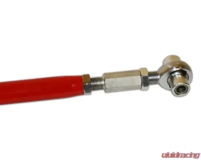 Spohn Bright Red 4130N Chrome Moly Tubular Adjustable Rear Lower Control Arms w/ Spherical/Poly Combo GM G-Body 1978-1987 - 216-4130R