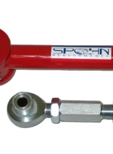 Spohn Bright Red 4130N Chrome Moly Tubular Adjustable Rear Lower Control Arms w/ Spherical/Poly Combo GM G-Body 1978-1987                                     - 216-4130R - Image 3
