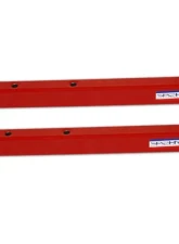 Spohn Bright Red Rear Lower Control Arms Boxed w/ Polyurethane Bushings Extended Length GM B-Body 1977-1996                                     - 232-ELR - Image 2