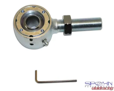 Spohn Bright Red 4130N Chrome Moly Tubular Adjustable Rear Lower Control Arms w/ Del-Sphere Pivot Joints GM-A Body 1973-1977 - 265-4130R