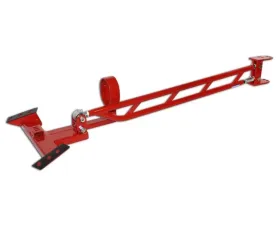 Spohn Bright Red 4130N Chrome Moly Adjustable Torque Arm GM F-Body Chevrolet | Pontiac Tremec Transmission 1982-1992