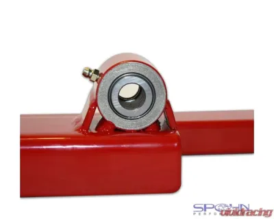 Spohn Bright Red Pro-Series Adjustable Torque Arm GM F-Body Chevrolet | Pontiac Tremec Transmission 1982-1992 - 320-PSR