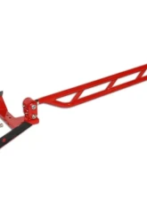 Spohn Bright Red 4130N Chrome Moly Adjustable Torque Arm GM F-Body Chevrolet | Pontiac Tremec Aftermarket T-56 Transmission 1982-1992                                     - 322-4130R - Image 4