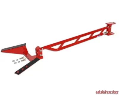 Spohn Bright Red 4130N Chrome Moly Adjustable Torque Arm GM F-Body Chevrolet | Pontiac Tremec Aftermarket T-56 Transmission 1982-1992 - 322-4130R