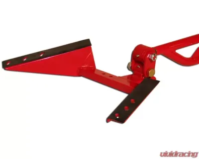 Spohn Bright Red 4130N Chrome Moly Adjustable Torque Arm GM F-Body Chevrolet | Pontiac Tremec Aftermarket T-56 Transmission 1982-1992 - 322-4130R