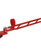 Spohn Bright Red 4130N Chrome Moly Adjustable Torque Arm GM F-Body Chevrolet | Pontiac T-10 & Muncie 4 Speed Transmission 1982-1992                                     - 324-4130R - Image 3