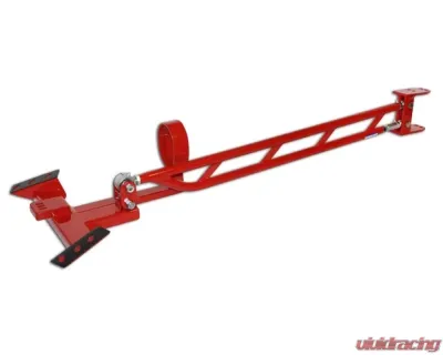 Spohn Bright Red 4130N Chrome Moly Adjustable Torque Arm GM F-Body Chevrolet | Pontiac T-10 & Muncie 4 Speed Transmission 1982-1992 - 324-4130R