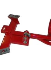 Spohn Bright Red 4130N Chrome Moly Adjustable Torque Arm GM F-Body Chevrolet | Pontiac T-10 & Muncie 4 Speed Transmission 1982-1992                                     - 324-4130R - Image 2