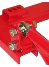 Spohn Bright Red 4130N Chrome Moly Adjustable Torque Arm GM F-Body Chevrolet | Pontiac LSx Swap Transmission 1982-1992                                     - 330-4130R - Image 2