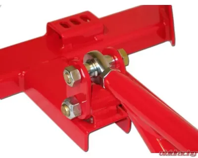 Spohn Bright Red 4130N Chrome Moly Adjustable Torque Arm GM F-Body Chevrolet | Pontiac LSx Swap Transmission 1982-1992 - 330-4130R